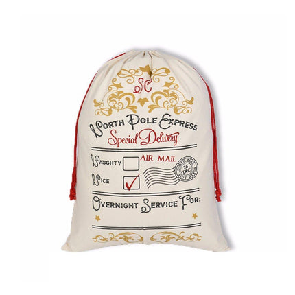 Large Christmas Sacks Jumbo Large Santa Gift Sack Bag Gifts Stocking Present Bag