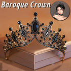 Bridal Tiara Baroque Style Crown Wedding Party Headpiece Women Dress Accessories