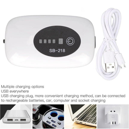 USB Rechargeable Portable Fish Oxygen Pump Silent Battery Aerator Dual-purpose