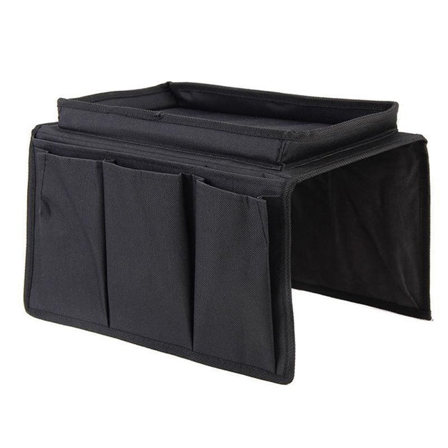 6 Pocket Couch Organizer Remote Storage Holder Sofa Chair Arm Control Rest bag - Aimall