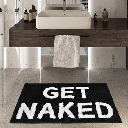 Non Slip Absorbent Bathroom Floor Mat Soft Washable Door Rug Home Decor