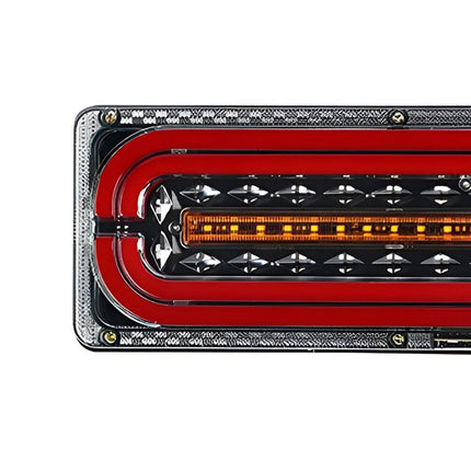 Truck Trailer LED Tail Light Sequential Turn Signal Lamp for RV Decoration