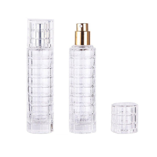 2pcs 30ml Travel Refillable Cosmetic Spray Bottle Empty Mist Pump Container Set