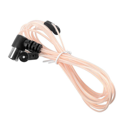 2m F-Type FM Antenna 75 Ohm Male Plug For Home Radio Stereo Signal Receiver Use