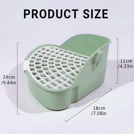 Rabbit Litter Box And Small Animals Pet Toilet Pee Pad Supplies Potty Rabbit - Aimall
