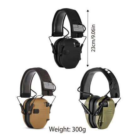 Professional Shooting Noise Cancelling Earmuffs Outdoor Soundproof Headphones