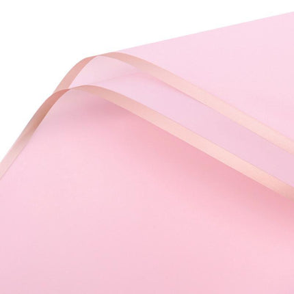 Waterproof flower wrapping paper in various colors for gift and bouquet packaging