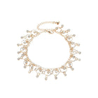 Boho Beach Anklet for Women Fringe Dance Jewelry Fashion Ankle Bracelet Chain