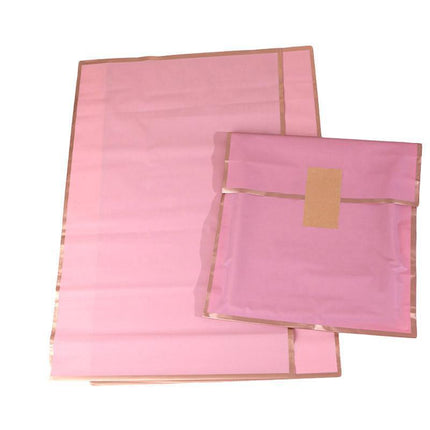 50X Self Adhesive Seal Multi-Colour Plastic Bags 28*40cm Tshirt Clothes Gift Bag