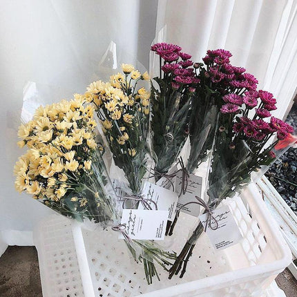 3Sizes Clear Cellophane Wrap Roll Gift Flower Bouquet Baskets Wrapping Paper - Aimall