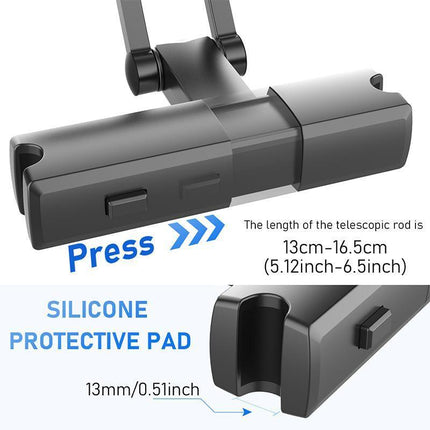 Universal 360° Car Seat Back Headrest Mount Holder for Apple iPad Phone Tablet - Aimall