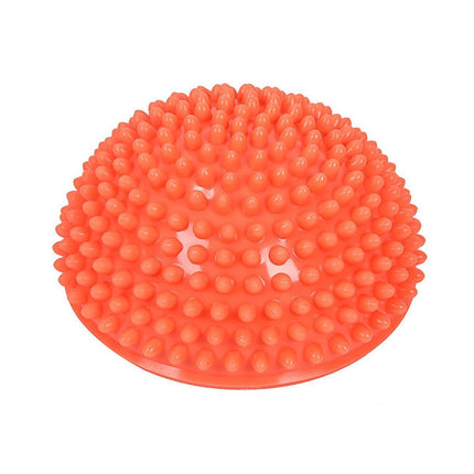 Spiky Massage Ball PVC Half Round Yoga Exercise Foot Hand Cushion