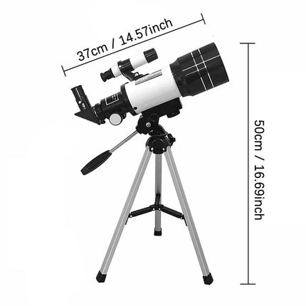 150x HD Astronomical Telescope High Tripod Zoom Monocular for Stars