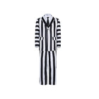 Archmage Cos Suit Beetle Sauce Michael Keaton Black And White Striped Suit Cosplay Halloween Suit