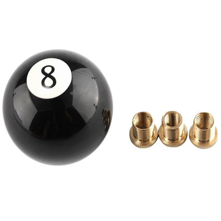 Black 8 Billiard Car Shift Knob Universal - Aimall