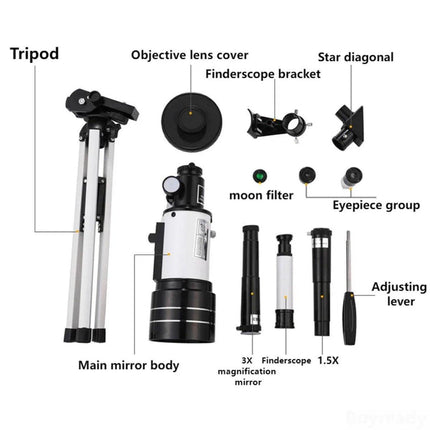 150x HD Astronomical Telescope High Tripod Zoom Monocular for Stars
