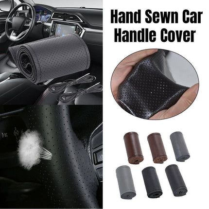 Universal Car Steering Wheel Cover Anti Slip Breathable Protector for All Season