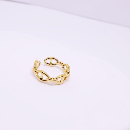 Elegant Light Luxury Line Ring for Women Fashionable All Match Personality Style