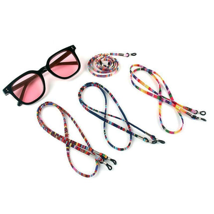 5 PCS Colorful Sunglasses Strap Eyeglass Chain Reading Glasses Holder Neck Cord - Aimall