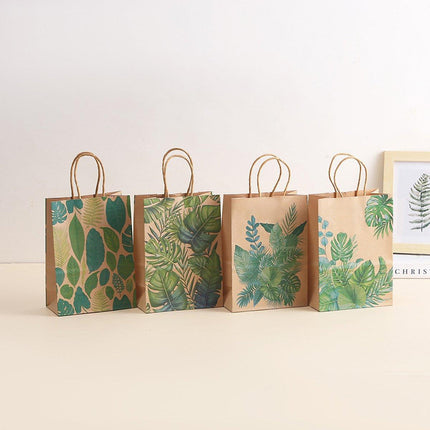 32Pcs Party Paper Bags Tote Bags Printed Gift Bags for Shopping Packaging Use