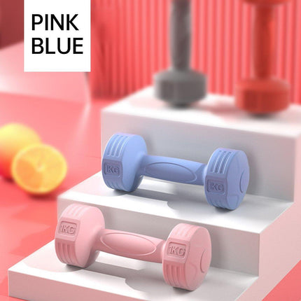 Ladies 1kg Dumbbells for Fitness Exercise Yoga Home Training Slim Arm Workout