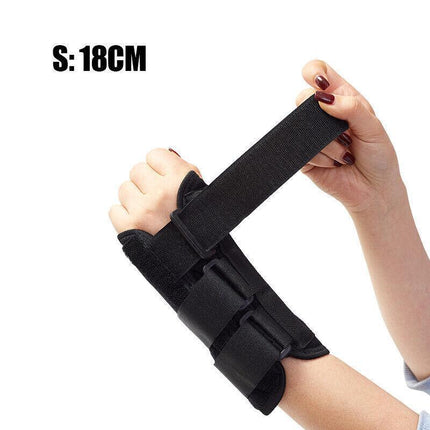 S Size Wrist Splint Brace Protection Support Strap Carpel Tunnel CTS RSI Pain Relief - Aimall