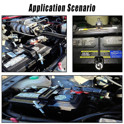 230mm Adjustable Car Battery Fixing Bracket Automotive Holder Mount Clamp