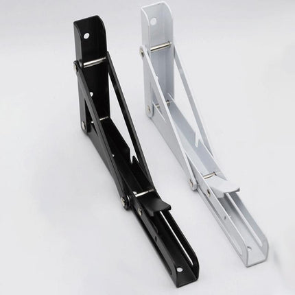 Traderight Table Bracket Folding Stainless Steel 150KG Wall Shelf Bench 2PCS - Aimall