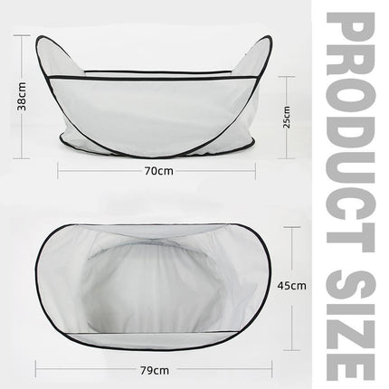 Pet Grooming Shearing Bib for Large Small Dogs Cats Pets 5 Colors Optional - Aimall