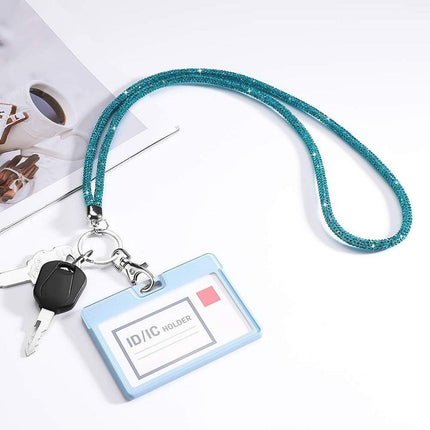 4PCS Bling Keychain Phone Lanyard Neck Strap Hanging Cord Phone Anti-lost Rope
