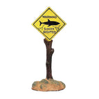 Yellow Warning Label