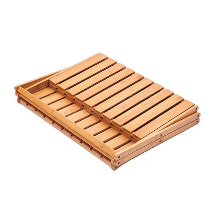 Portable Camping Shelf Multi-functional Picnic Organizer Folding Storage Rack