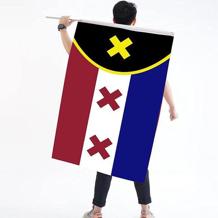 150x90CM Lmanburg Flag Dream SMP Freedom Lmanberg Flag with Brass Grommet - Aimall