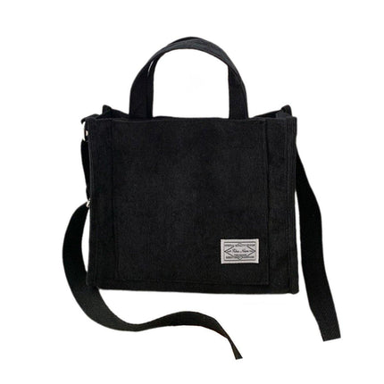 6 Colours Women Corduroy Small Square Shoulder Bag Fashion Crossbody Tote