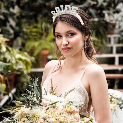 Elegant Bride Pearl Headband Bridal Hair Accessories Wedding Party Ornament