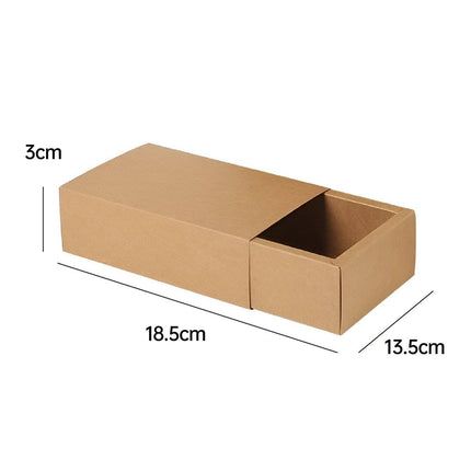 Kraft Paper Drawer Box Packaging Gift Storage Organiser Small Kraft Boxes