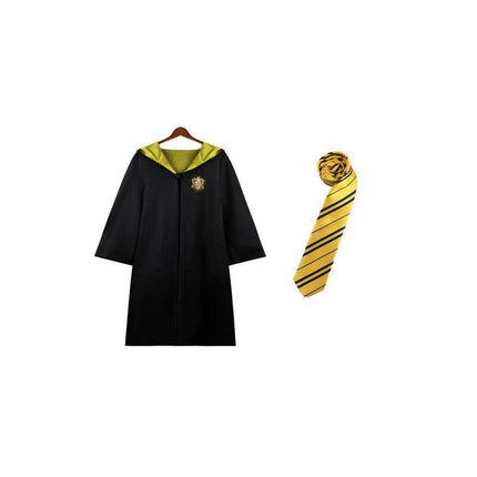 AU Harry Potter Gryffindor Ravenclaw Slytherin Robe Cloak Tie Costume Wand Scarf - Aimall