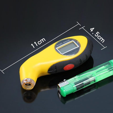 Tire Pressure Guage Digital Car Bike Truck Auto Air PSI Meter Tester Tyre Gauge - Aimall