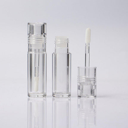 10pcs 3ml Transparent Lip Gloss Tubes Small Capacity Lip Glaze Containers