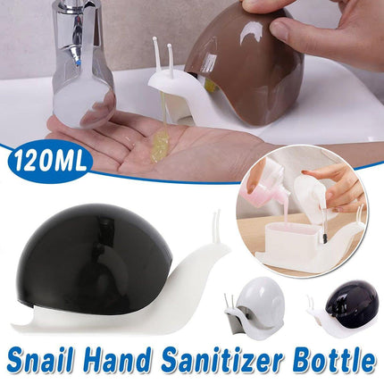 Snail Lotion Dispenser Bottle Wash Container Bathroom Soap Pressed Dispenser