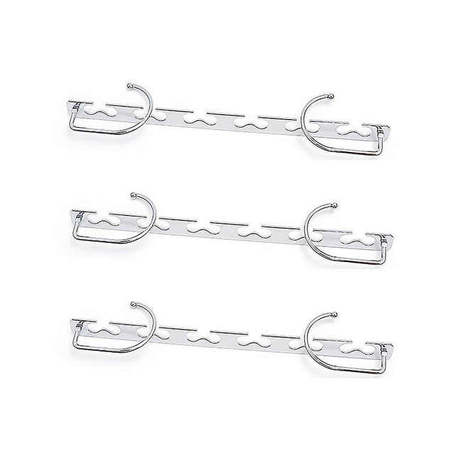 Clothes Hanger Space Saving Hook Folding Wardrobe Multipurpose Rack Coat Pants