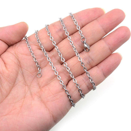 48pcs O Chain Jewelry Making Kit Versatile Necklace DIY Universal Jewellery Set