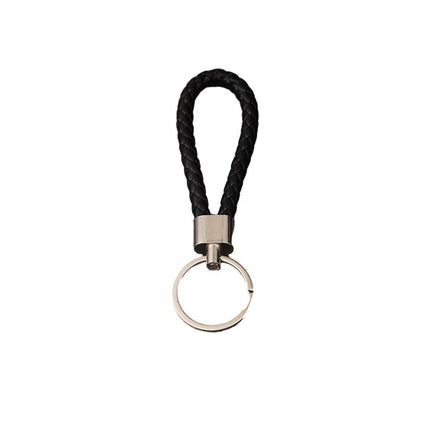 Handmade Leather Rope Keychain Car keychain Bag Pendant Accessories - Aimall