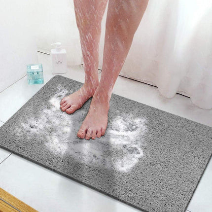 Waterproof Non-Slip Bathroom Shower Mat Anti-Slip Rug Toilet Floor Mat Washable