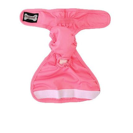 Female Dog Puppy Nappy Diapers Wrap Band Sanitary Pants Underpants XS-XL OZ Pink - Aimall
