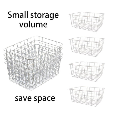 4pcs Fruit Basket Storage Baskets for Kitchen Organization Home Storage Solution