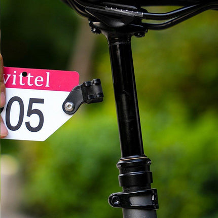 5Sets Bicycle Number Plate Bracket Headlight Mount Road Racing Bike Accessories