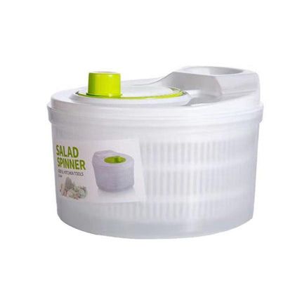 Salad Spinner Vegetable Lettuce Washer Dryer Serving Bowl Container Large - Aimall