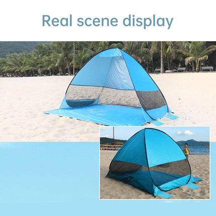 Automatic Pop Up Beach Tent UV Protection Portable Sunshade Shelter Outdoor