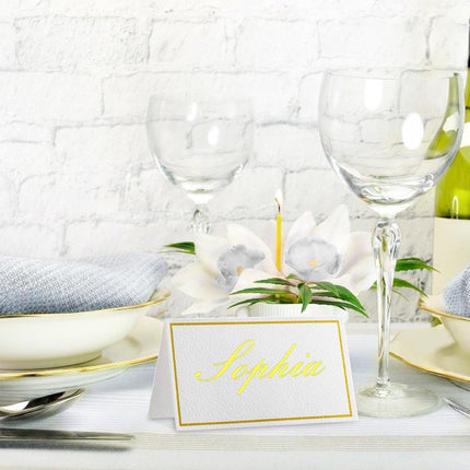 200pcs Guest Seat Name Card Writable Table Message Card Wedding Party Place Card